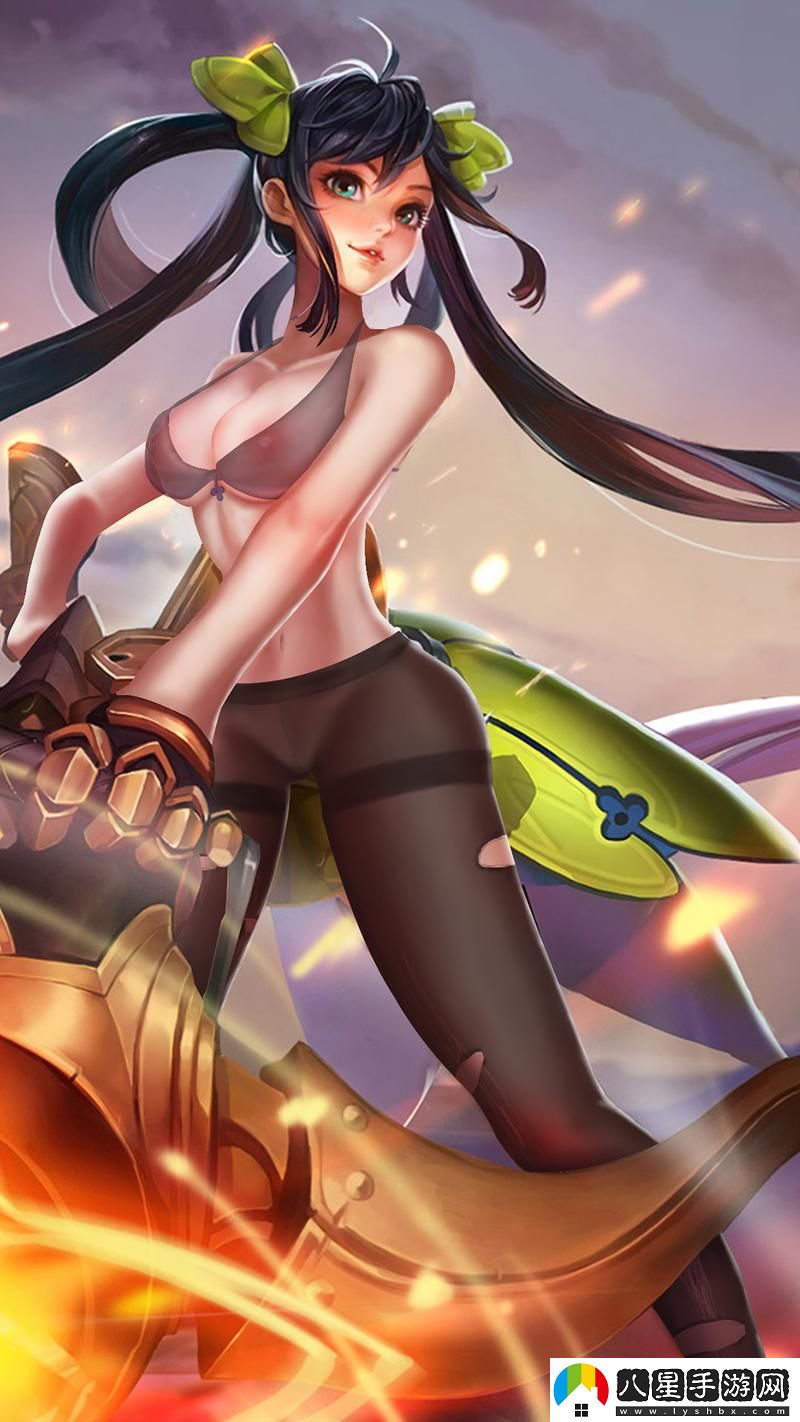 王者榮耀女英雄去掉所有服裝流口水