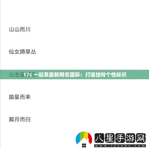 17c一起起草永久名