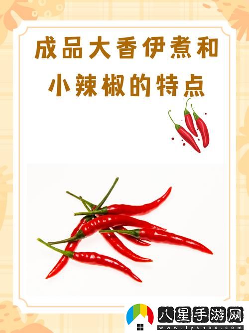 成品大香伊煮和小辣椒的完美結合